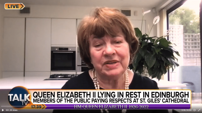 Royal biographer Angela Levin torn apart live