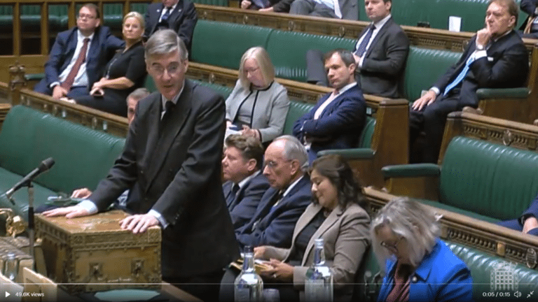 Jacob Rees-Mogg has gone totally insane