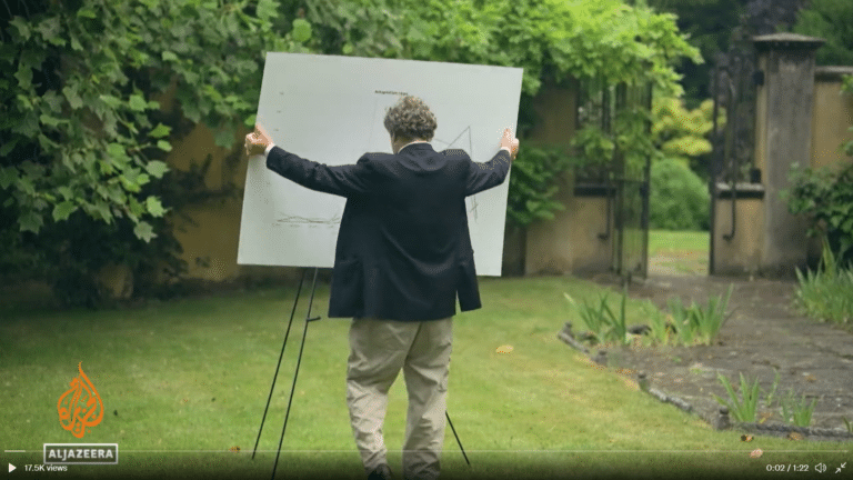 Dismantling the corporate media construction of antisemitism accusations entirely in one and a half minutes