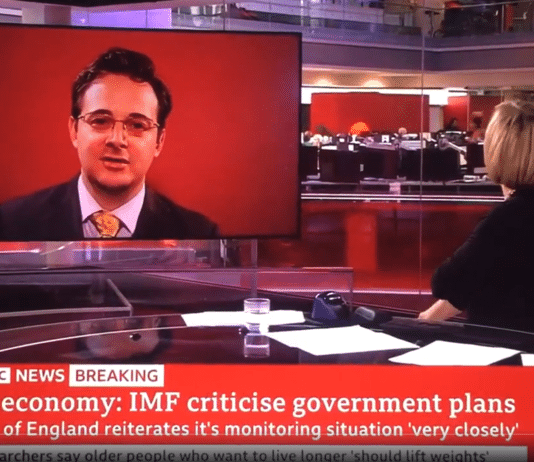 At last a BBC presenter who stands up to a Tory goon