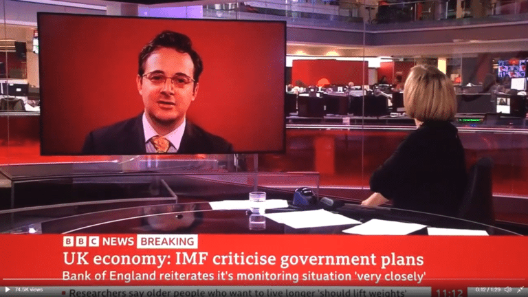 At last a BBC presenter who stands up to a Tory goon