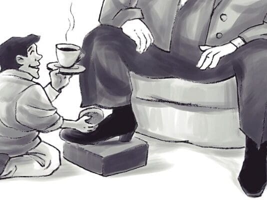 Napoleon was wrong. England is a nation of bootlickers