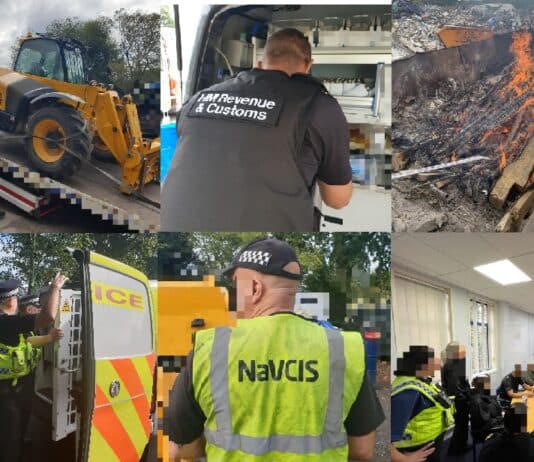 Large police operation secures arrest near Wimborne