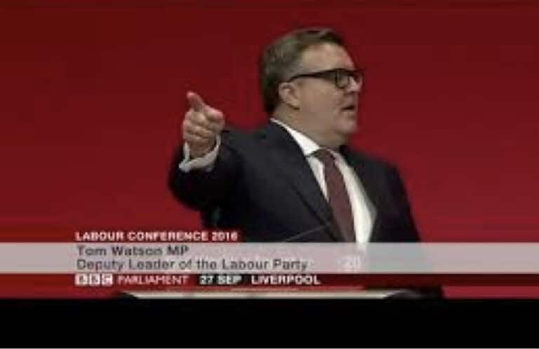 Watch Tom Watson try to worm his way in to House of Lords following ‘fake’ claims of child sexual abuse