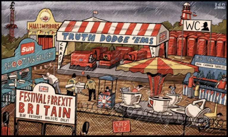 Festival of Brexit unmitigated disaster that fails to reach one per cent of target