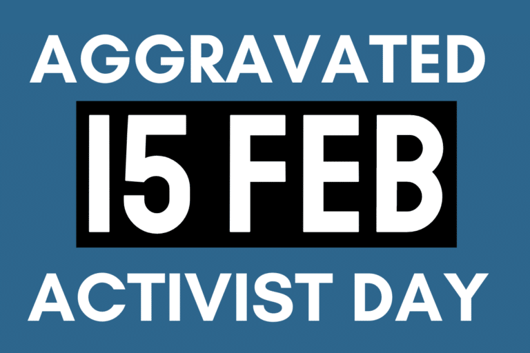 Aggravated Activism Day 2023