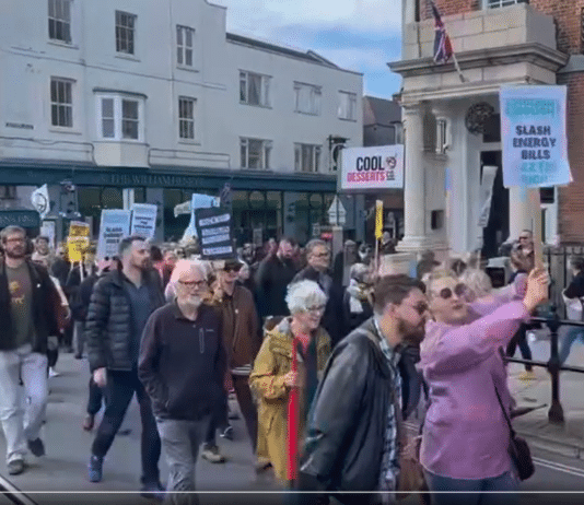 You can stand up or lie down in front of the train. Meet the fighters