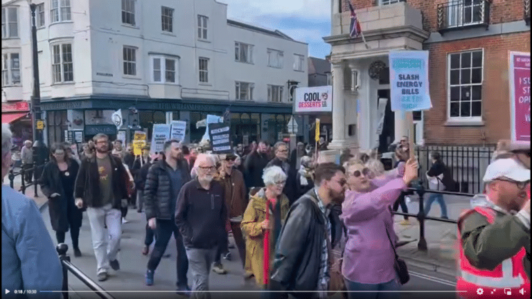 You can stand up or lie down in front of the train. Meet the fighters