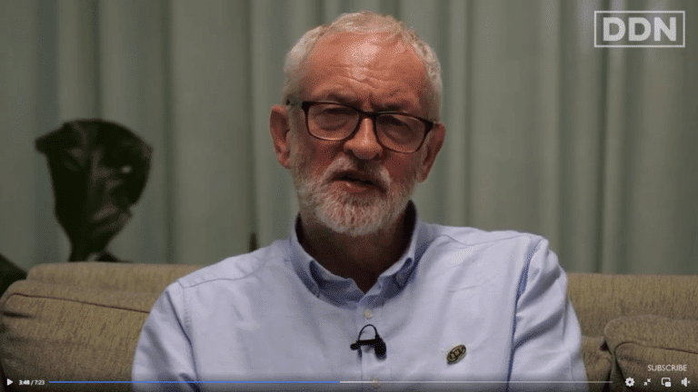 Jeremy Corbyn exposes the liberal establishment agenda in just over seven minutes