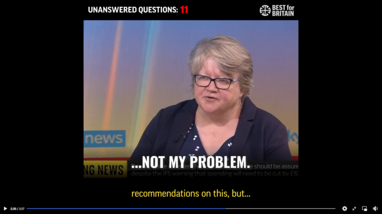 What is more useful a lump of concrete or Therese Coffey?