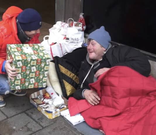 For those people who like to help others at Christmas