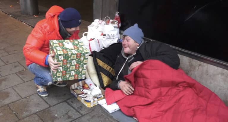 For those people who like to help others at Christmas