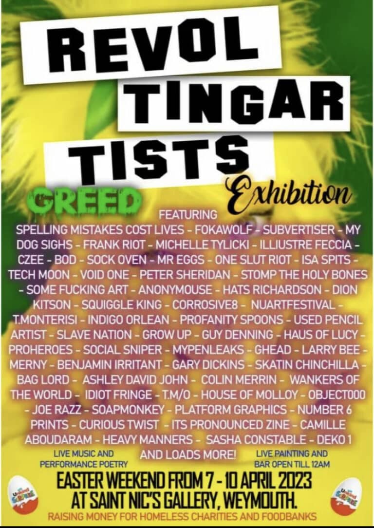  “Revolting” Art Comes To Town