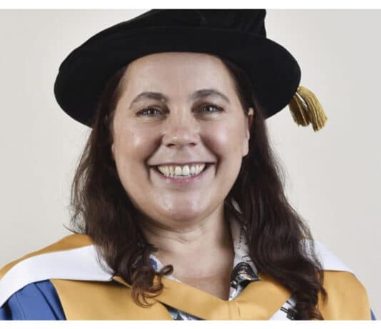 RAF’s first female combat pilot honoured for motivating others to succeed against the odds