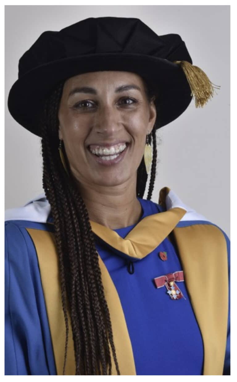 England netballer awarded honorary degree for “championing the underdog” 