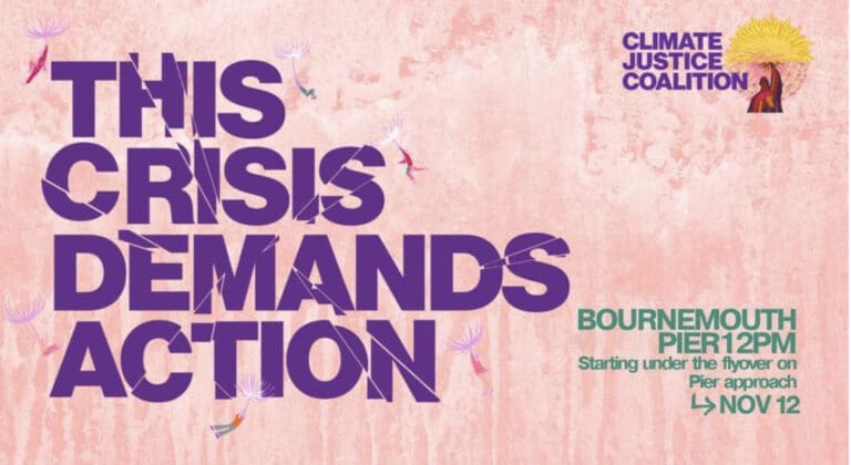 Dorset campaigners call for people to join COP27 Rally  