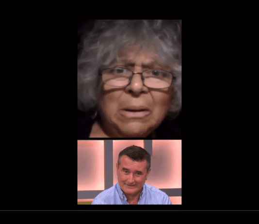 What is the nearest thing to a white shark feeding? Miriam Margolyes discussing Matthew Hancock
