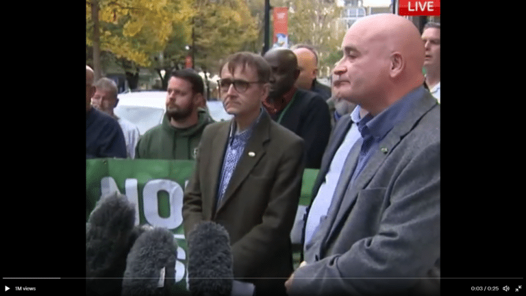 Mick Lynch’s response to Daily Mail ‘journalist’ is priceless