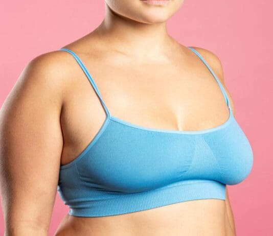 Is there anything wrong for women’s breasts to be like two boiled eggs in socks?