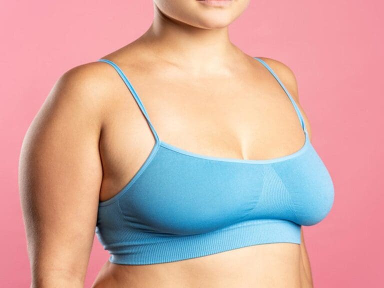 Is there anything wrong for women’s breasts to be like two boiled eggs in socks?