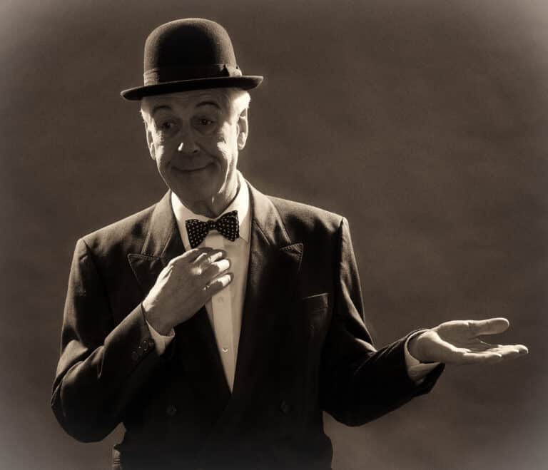 …AND THIS IS MY FRIEND MR LAUREL
