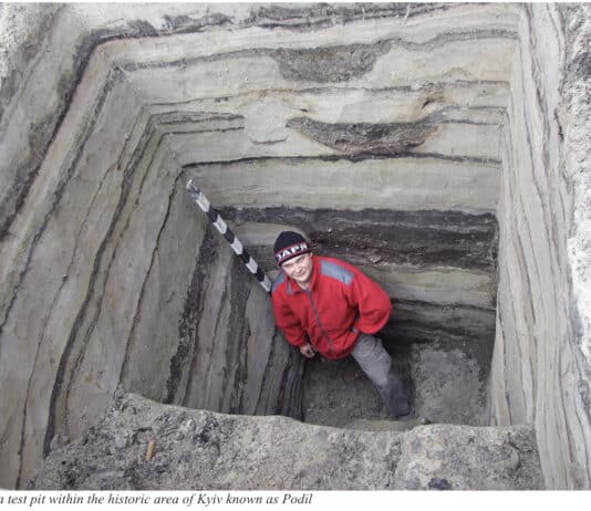 Ukrainian archaeologist Dr Sergiy Taranenko has become a Visiting Research Fellow at Bournemouth University