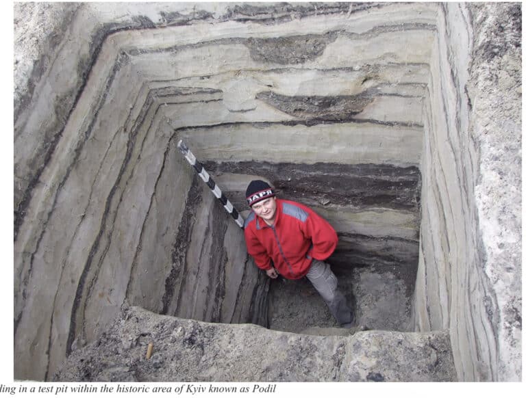 Ukrainian archaeologist Dr Sergiy Taranenko has become a Visiting Research Fellow at Bournemouth University