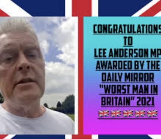 30p Lee Anderson celebrates helping to murder the planet