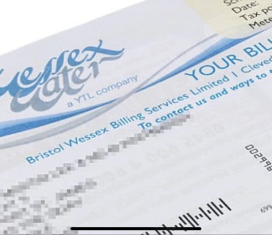 Twenty percent of your water bill services debt and shareholders