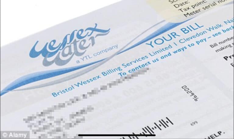 Twenty percent of your water bill services debt and shareholders