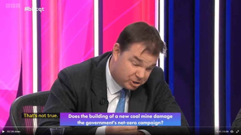 Fiona Bruce makes Tory MP look a complete d***