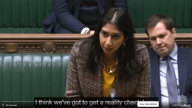 Jeremy Corbyn goes for decency Suella Braverman cannot even spell it