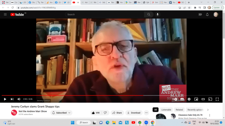 Jeremy Corbyn slams Grant Shapps for ’embarrassing’ saving fuel tips video