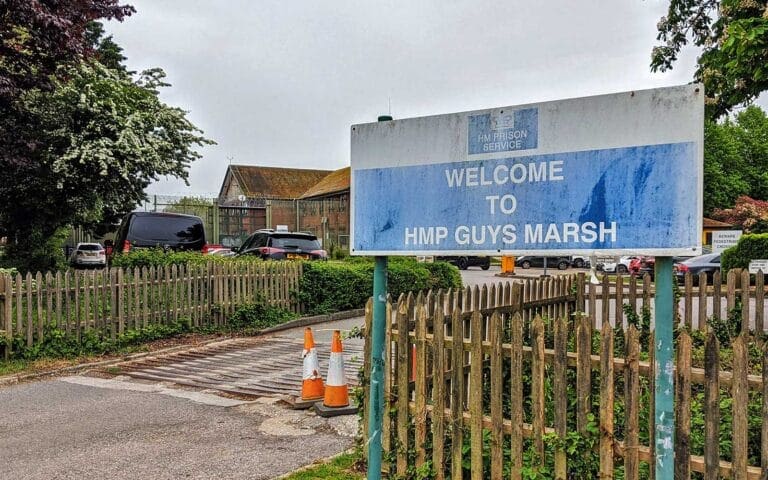 HMP Guys Marsh Prison Officers make personal appeal to residents of Poole