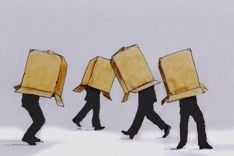 Why would anyone risk their lives when people like this are waiting for them?