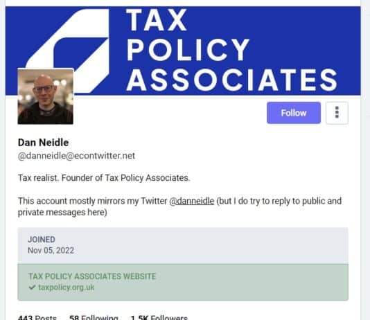 Founder of Tax Policy Associates goes after Zahawi