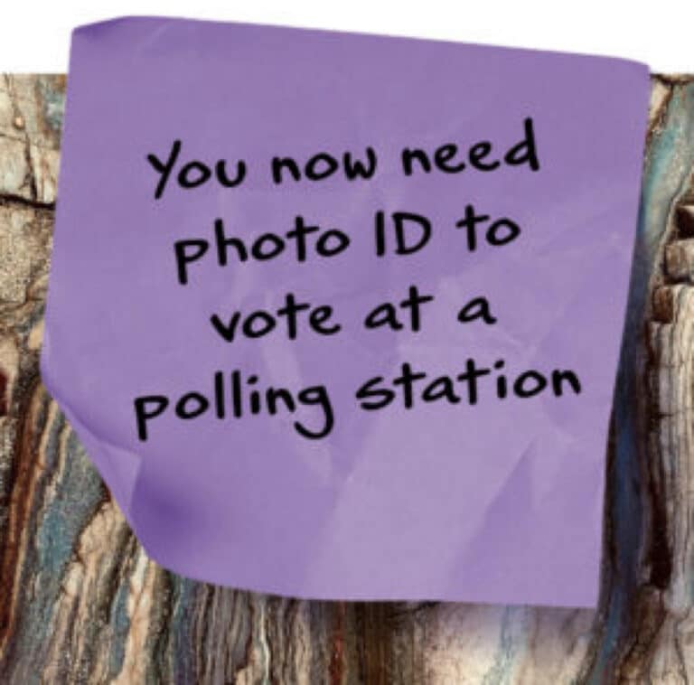 No Voter ID No Voting