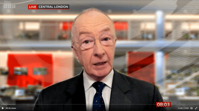 Nicholas Witchell lays to rest BBC neutrality once and for all