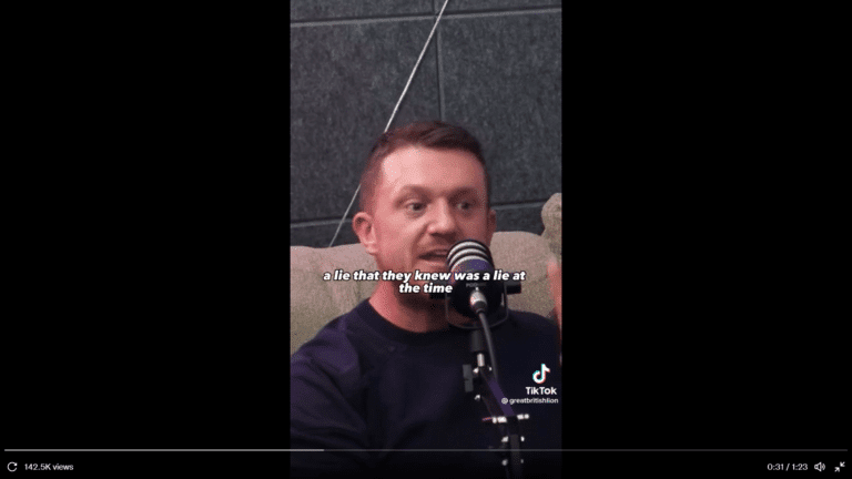 Jesus H. Christ AKA Tommy Robinson is now more left wing and astute than Tories and Starmer’s Labour party