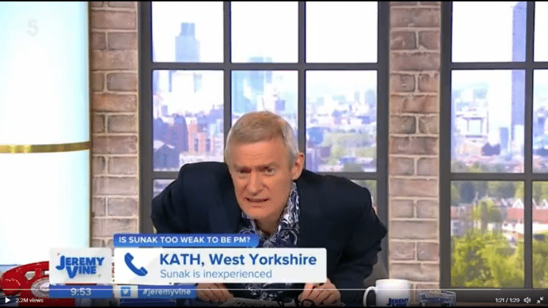 Kath from Yorkshire does not read and it tells