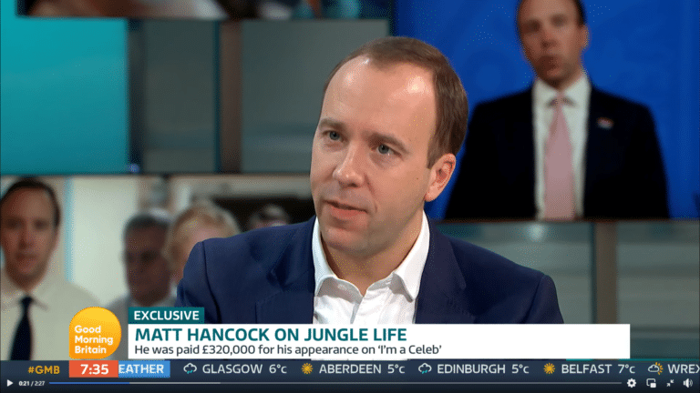 Oh dear Matthew Hancock you walked in to this one