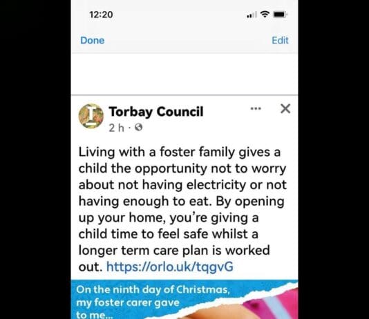Torbay council message to the poor: Your kids may be better off elsewhere