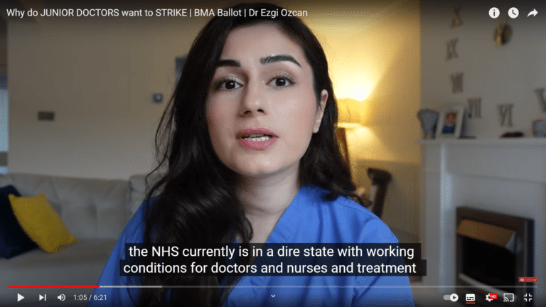 Tory policy of ‘race to the bottom’ killing NHS say junior doctors