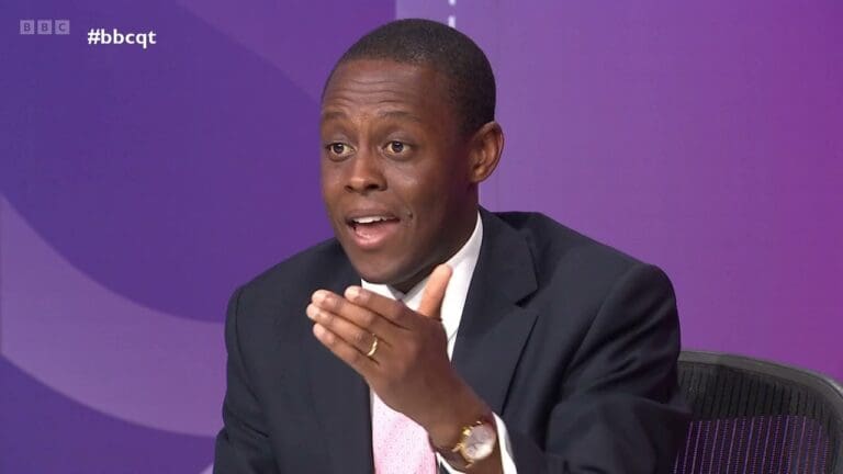 Fair play Fiona Bruce for causing this incompetent meltdown