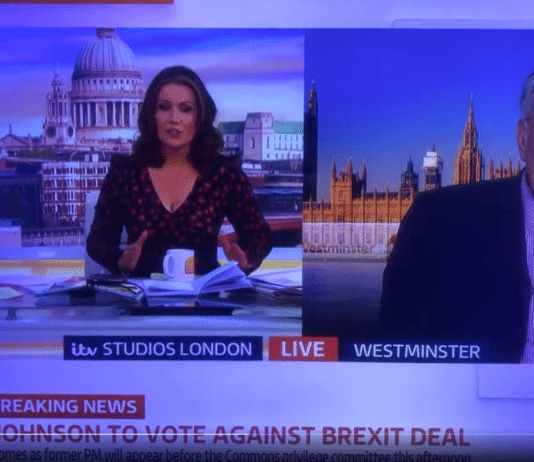 Peter Bone falls into his own trap live to the nation