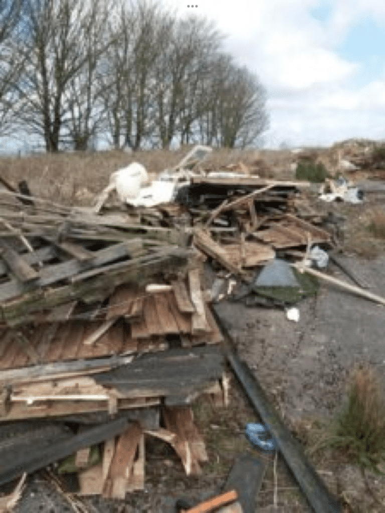 Man from Salsibury prosecuted for fly-tipping near Dorchester