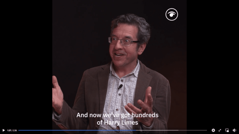 The UK has hundreds of Harry Limes running around the place