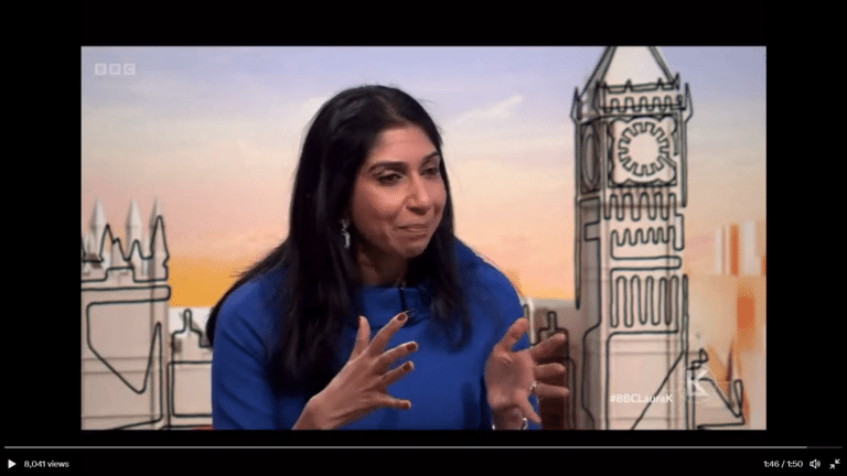 Braverman spiked as she is forced to admit Rwanda refugee agreement is two way