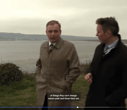 Tory councillor talks gibberish on Channel 4