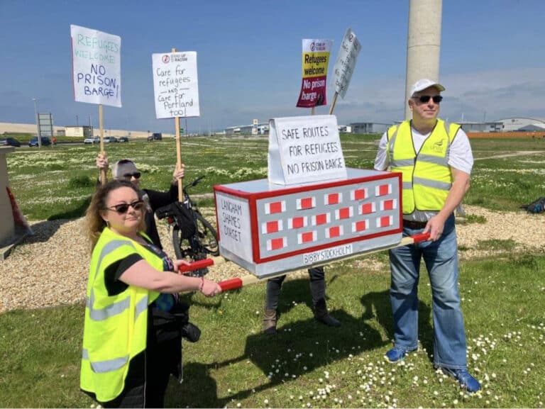 Bibby Stockholm brought out the best and the worst in people